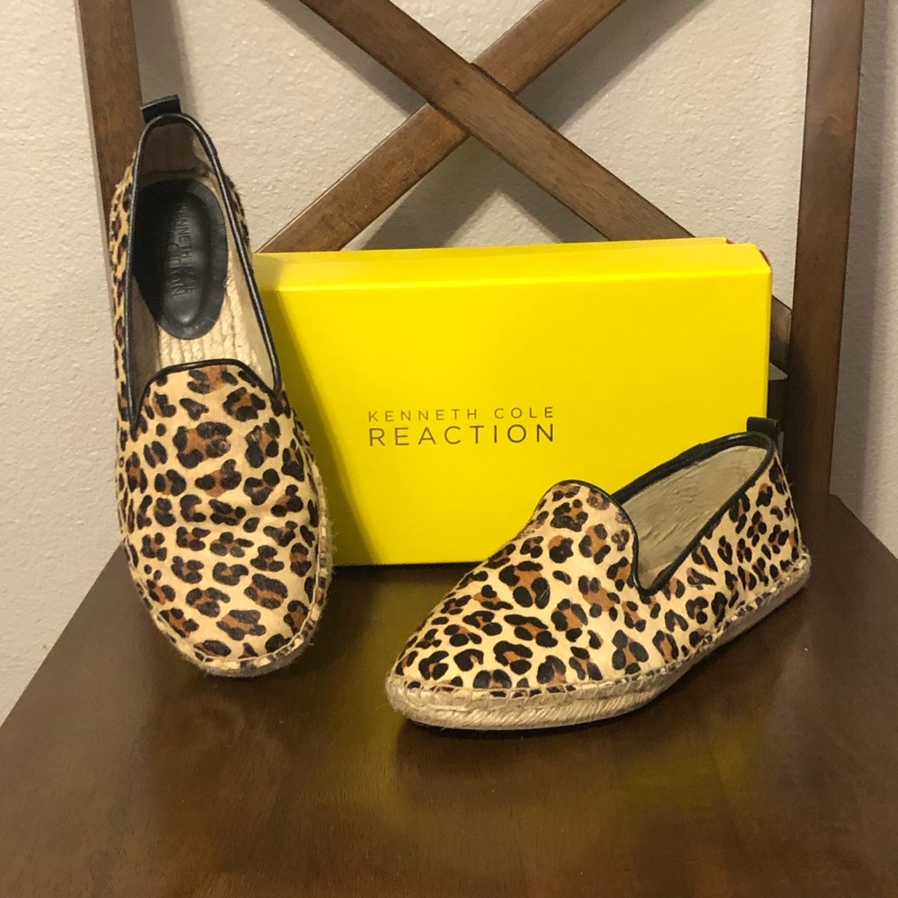 Leopard Kenneth Cole Reaction Slip On shoes